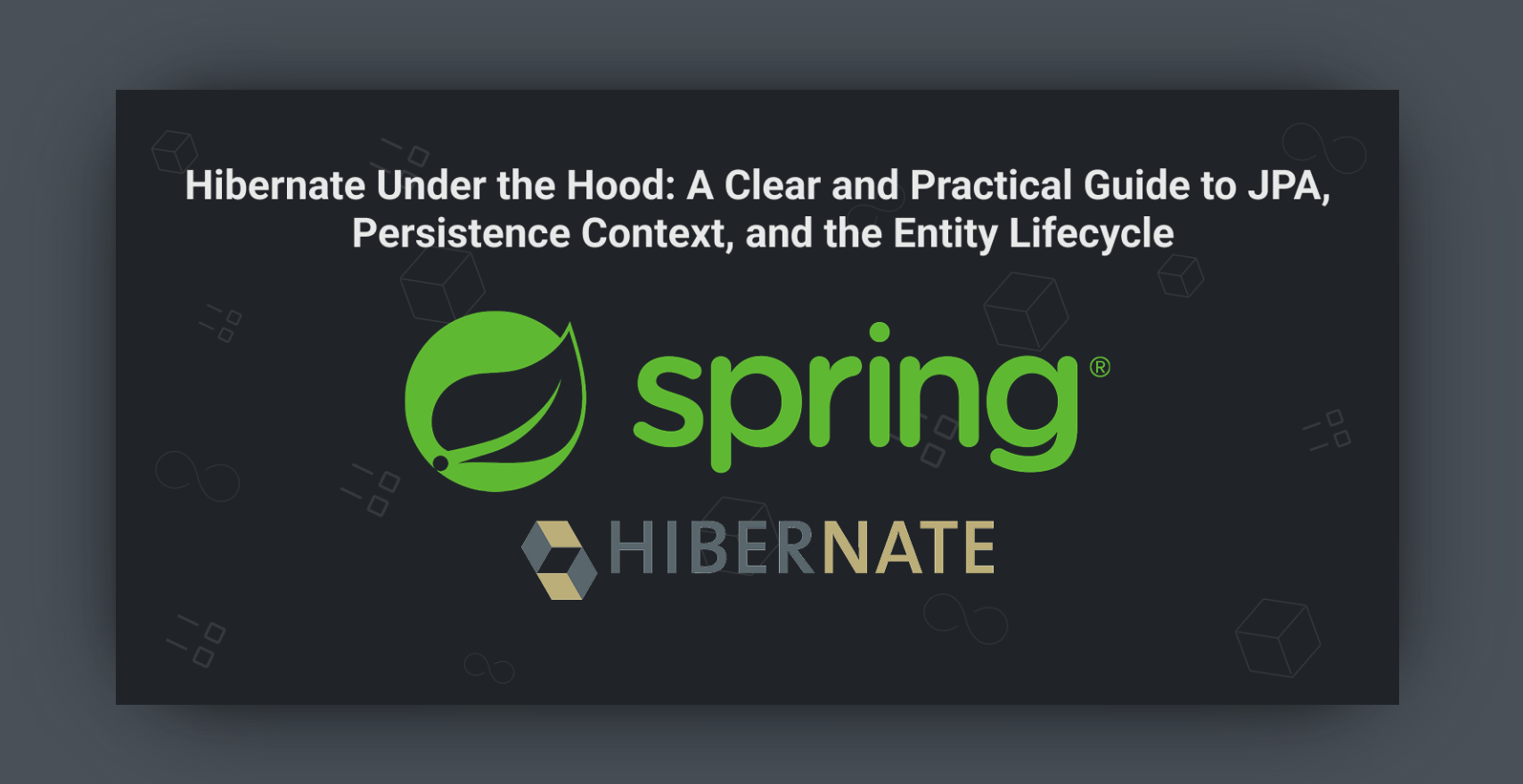 hibernate under the hood