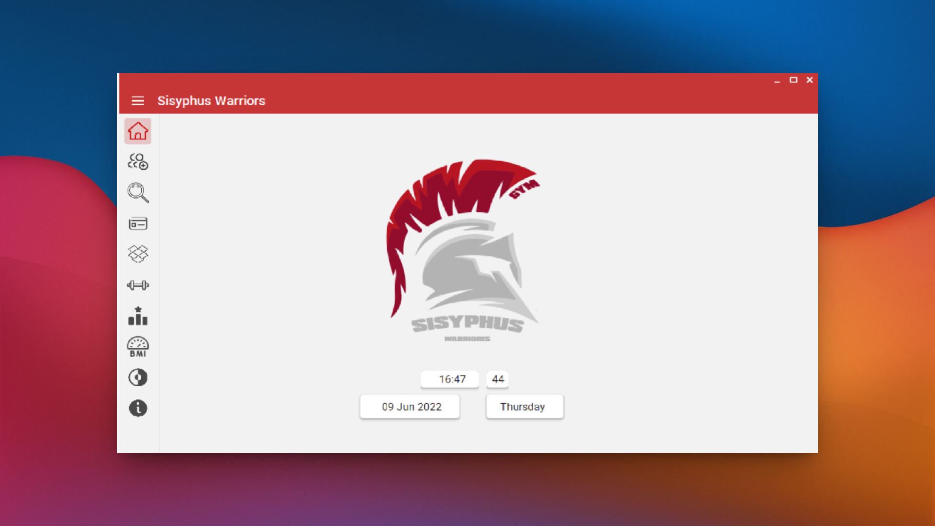 Desktop Gym Management