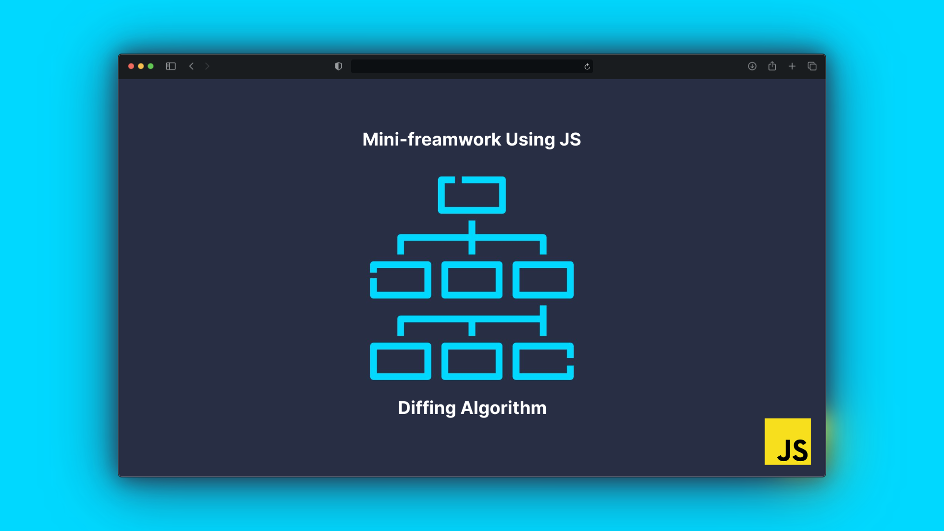 Mini-Freamwork Using Js